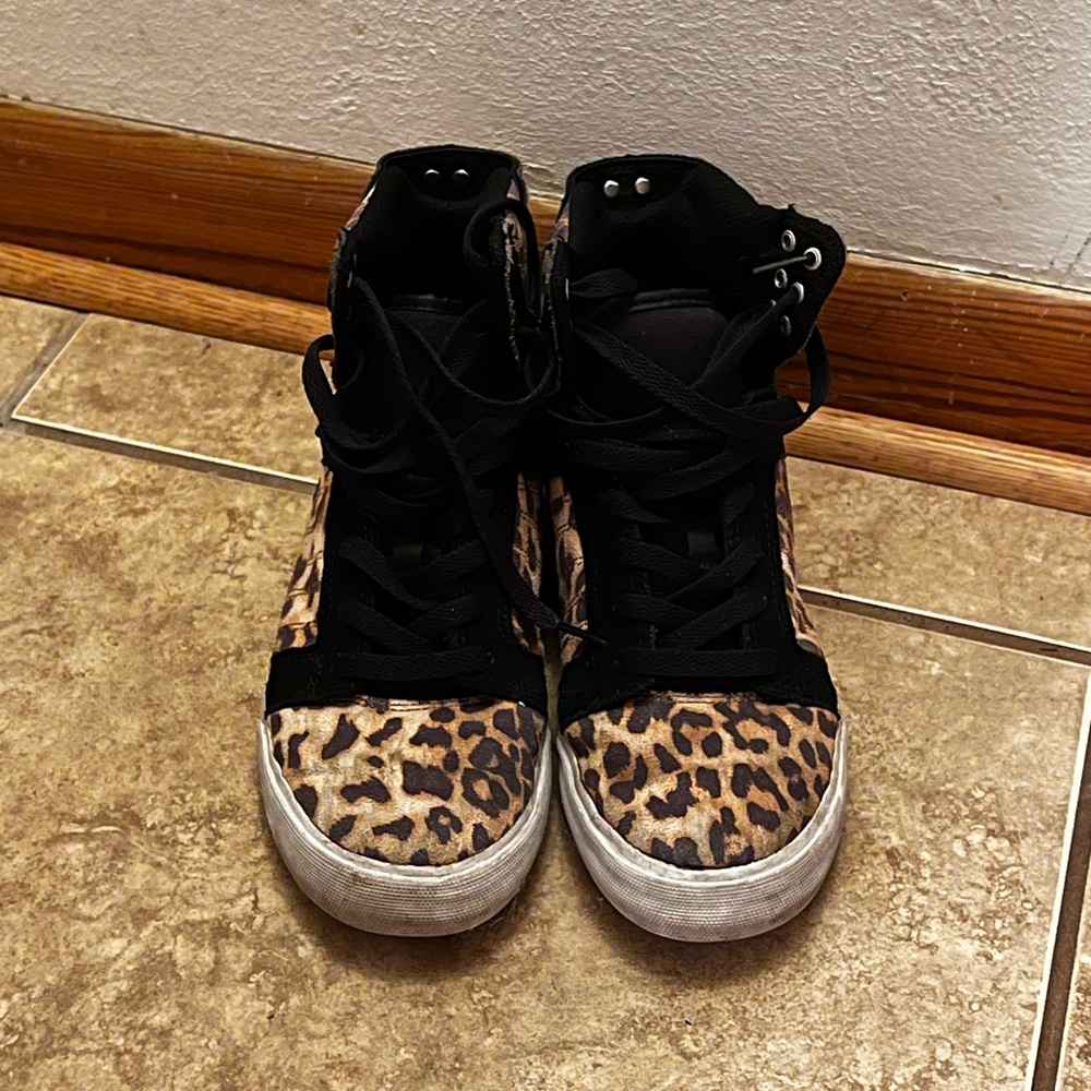 Supra Skytop Cheetah Skate Shoes